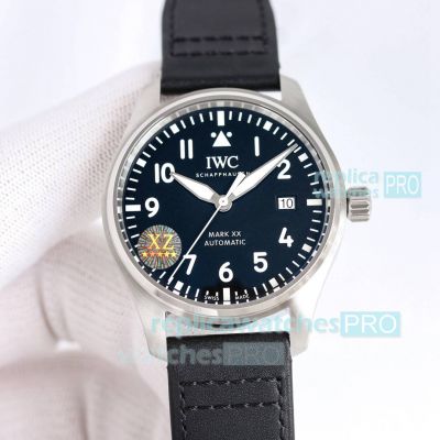 Copy IWC Big Pilots Mark XVII Swiss 9015 Watch Black Dial Men 40MM XZ Factory